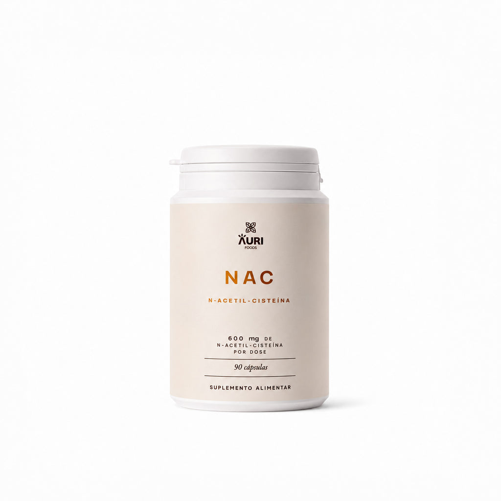NAC 600 mg - N-acetil-cisteína em cápsulas