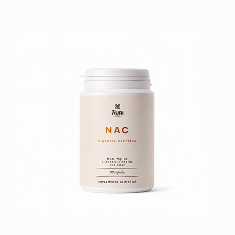 NAC 600 mg - N-acetil-cisteína em cápsulas