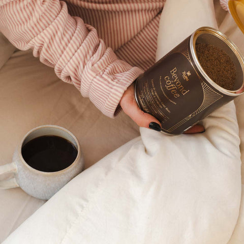 Beyond Coffee - Café funcional com cogumelos adaptogénicos para foco e equilíbrio