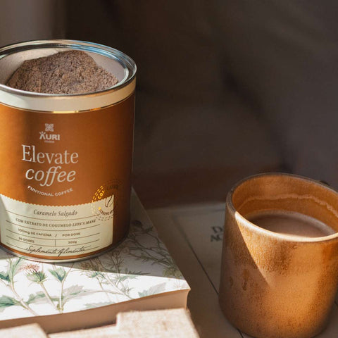 Elevate Coffee Caramelo Salgado - café funcional