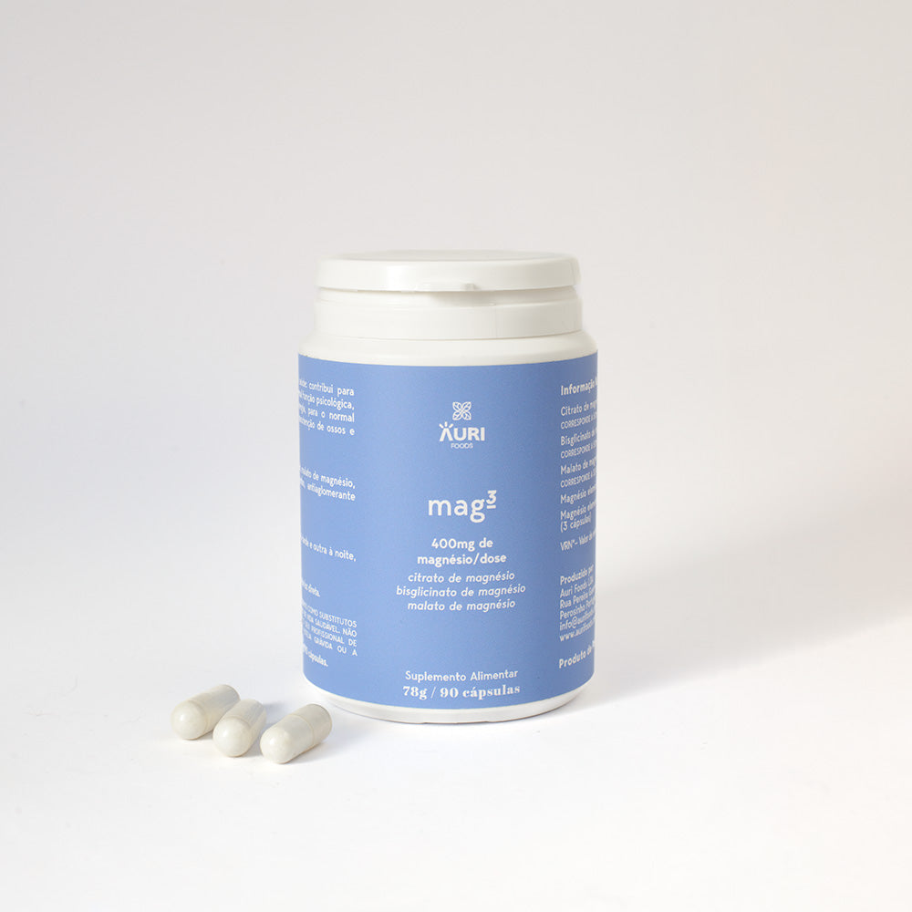 Auri Foods - Magnésio MAG3- cápsulas